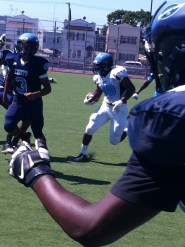 Palyte Stubbs Follows Blockers. 