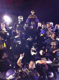  South Shore hoists  neighborhood bragging rights trophy after dismantling the Chiefs, 25-0, Friday night at home