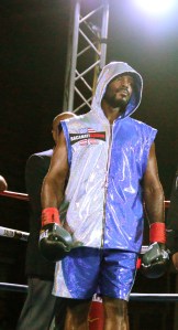 Mikkell LesPierre sports game face before a fight. www.mikkellespierre.com